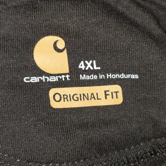 Carhartt Midweight Long-Sleeve Hooded Sweatshirt Men's Size 4XL - Picture 9 of 11